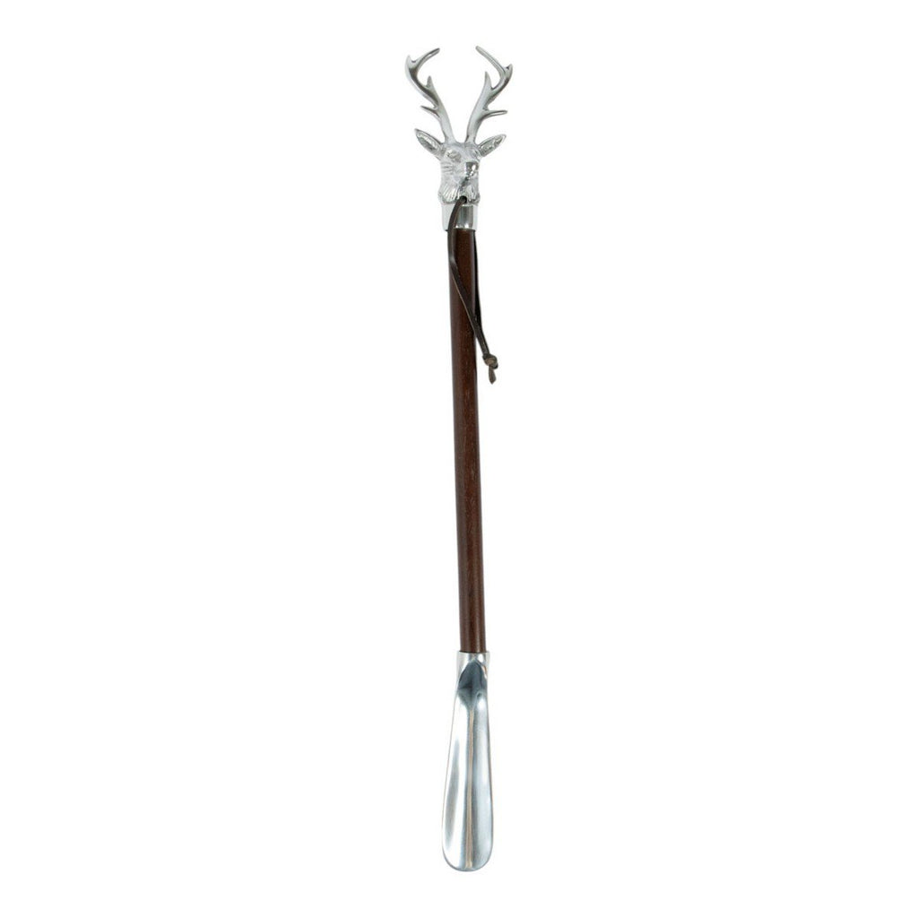 Schoenlepel met hout rendier 59cm