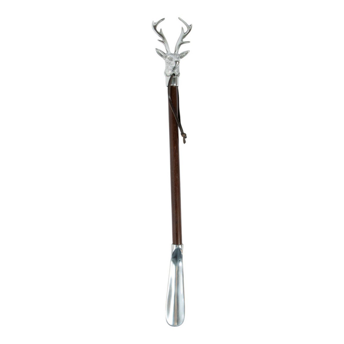 Schoenlepel met hout rendier 59cm