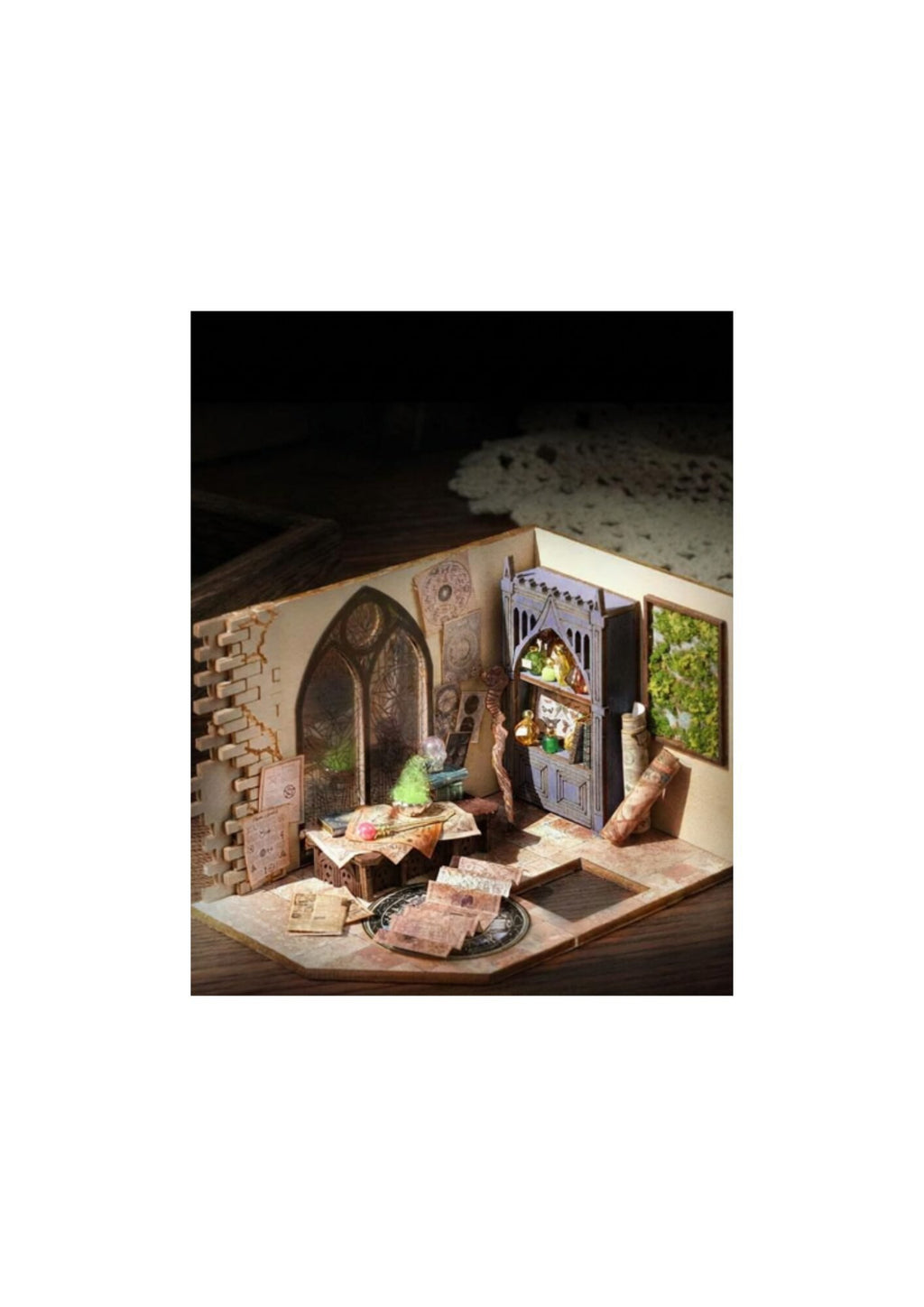 Cutebee, 3D DIY Huisje, Magic House, LV-03B, 22,8x16,2x22,5cm