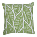 Lilou Kussen bladeren groen 45x45cm