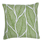 Lilou Kussen bladeren groen 45x45cm