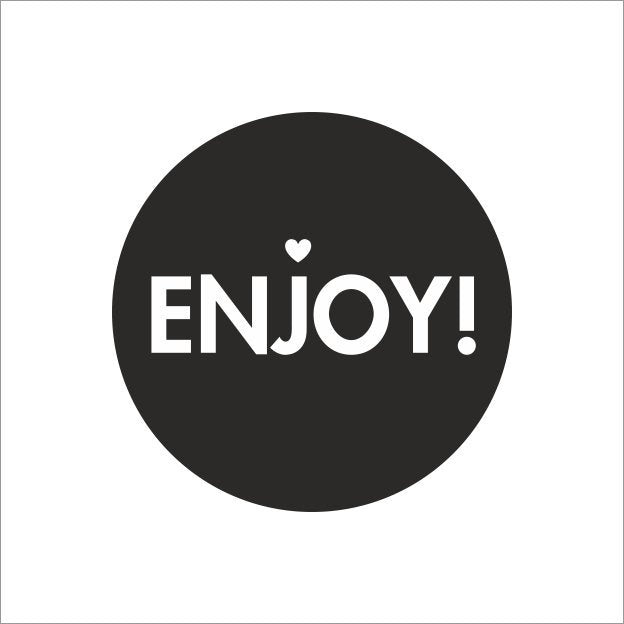 Enjoy - wensetiket
