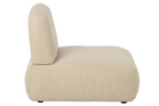 J-Line Modulaire bank Olivia - multiplex/stof - ecru