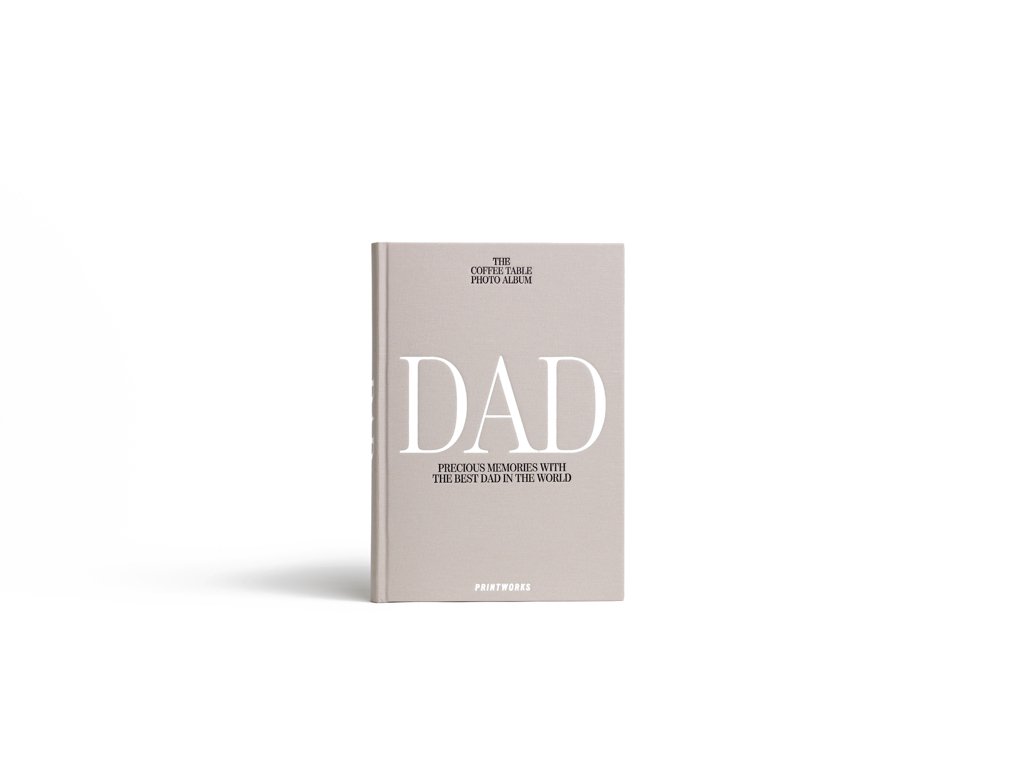 Printworks Fotoboek - Dad - Grijs