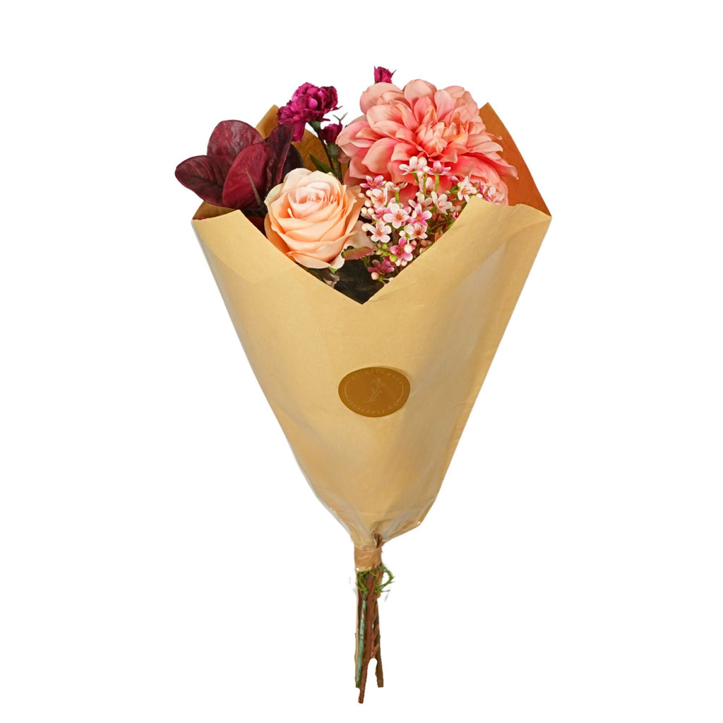 Classic Artificial Bouquet - Bourgondië