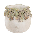 Bloempot Ø 15x13 cm Beige Steen