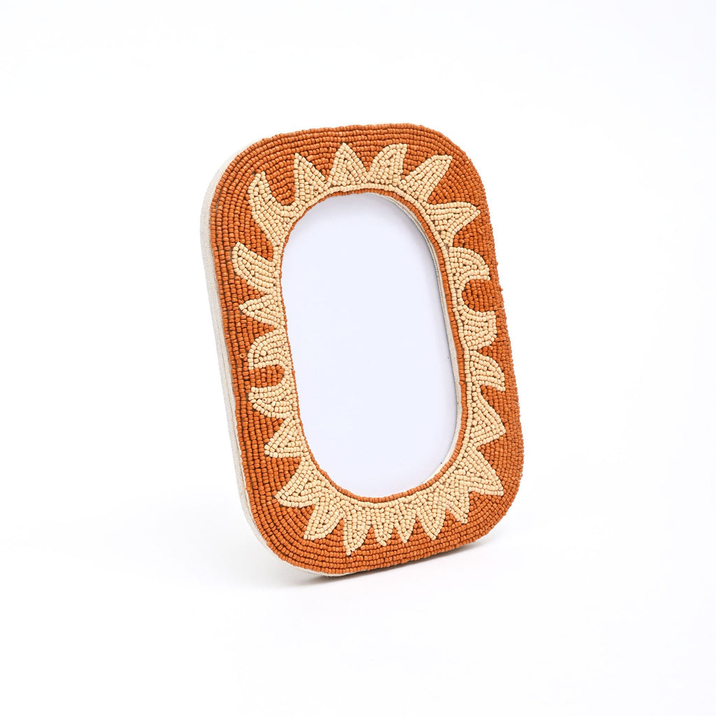 Fotolijst - Terracotta Sunburst kralen - 4×6 inch