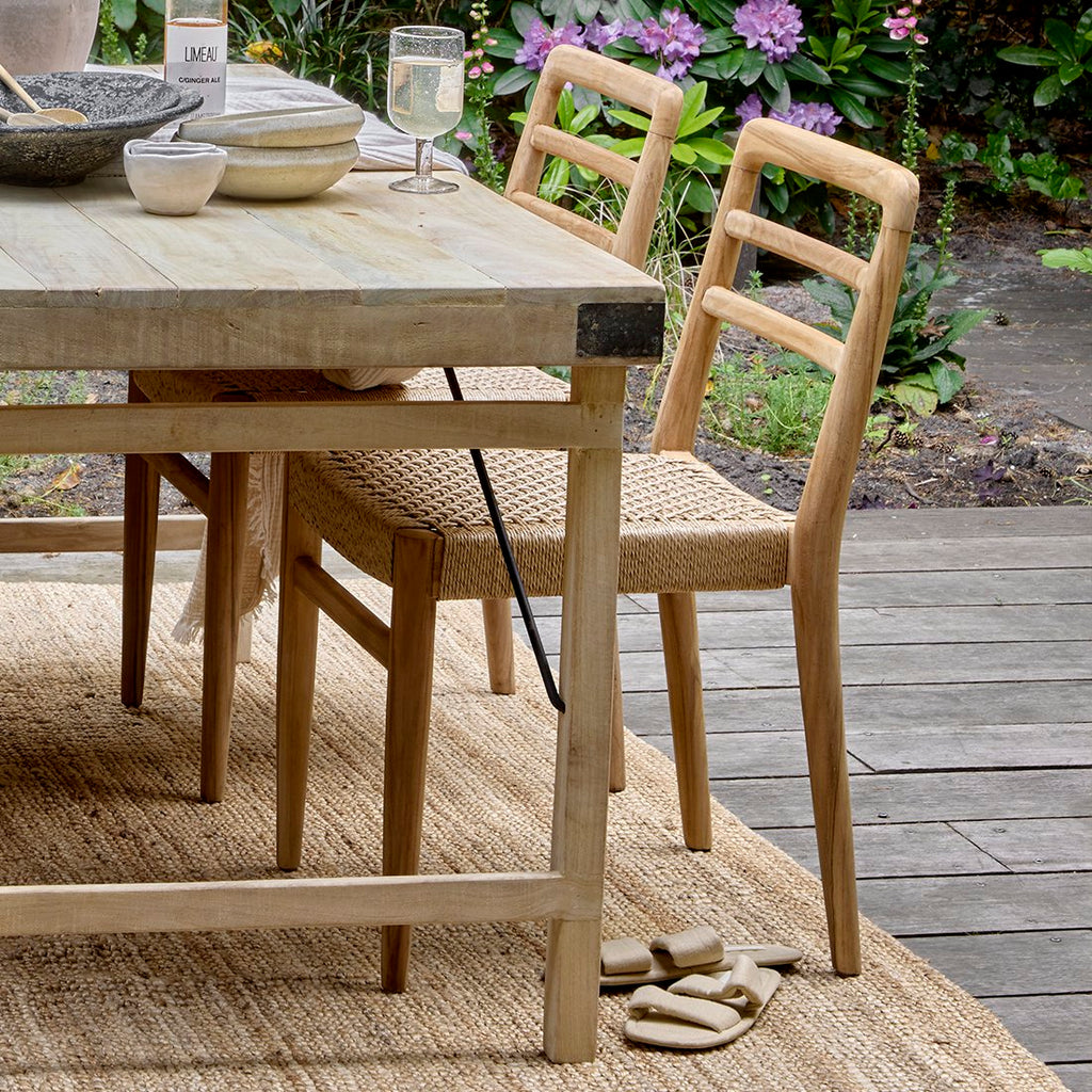Verano teakhouten tuinstoel - Naturel
