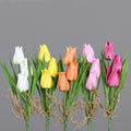 Kunst Tulpen met pick 20cm mix kleuren