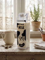 Drinkfles 1000 ml Transparant Kunststof Koe