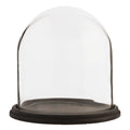 Stolp Ø 23x22 cm Bruin Glas Glazen Stolp