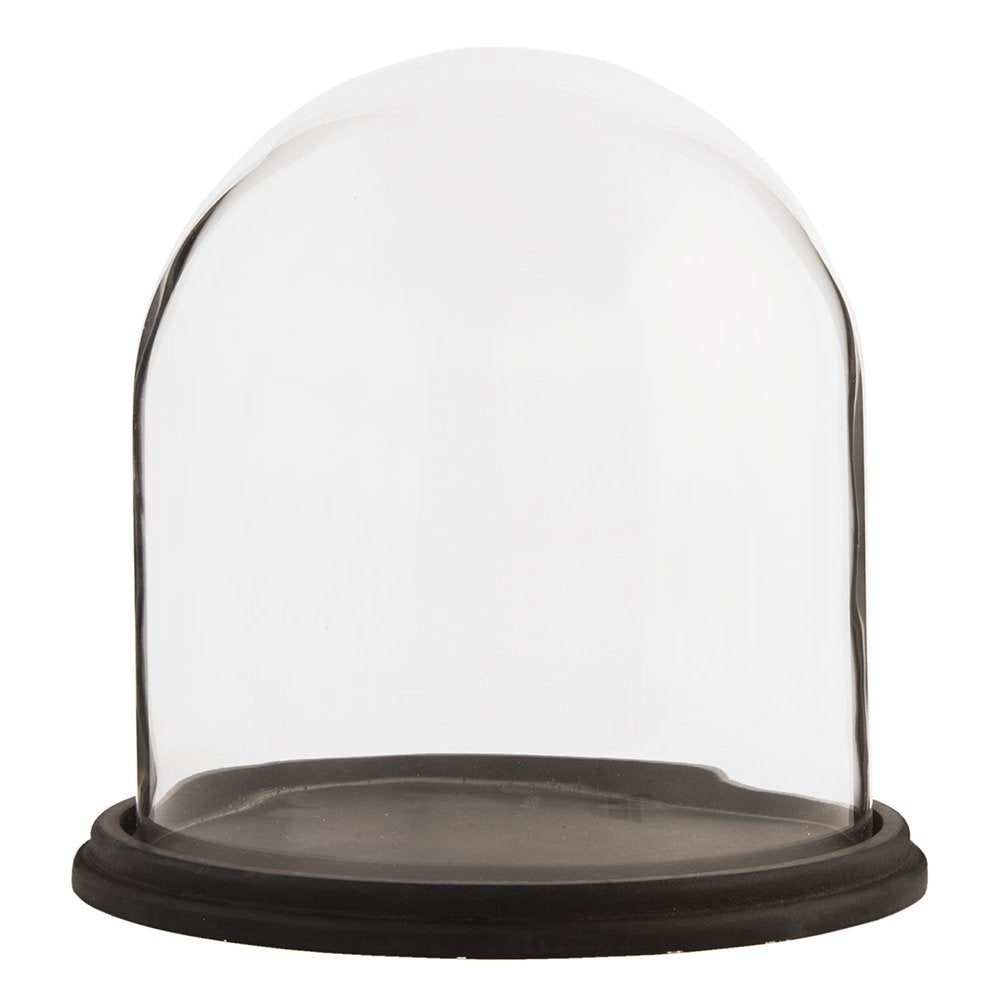 Stolp Ø 23x22 cm Bruin Glas Glazen Stolp
