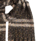Wintersjaal Dames 50x210 cm Grijs Textiel