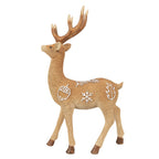 Decoratie Beeld Hert 31 cm Bruin Polyresin