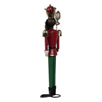 Kerstdecoratie Notenkraker 36 cm Groen Rood Metaal