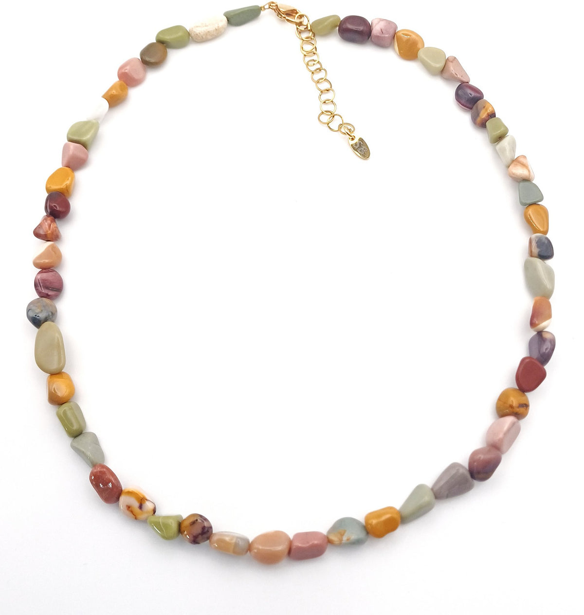 Ketting van Alashan Tuimelde Agaat