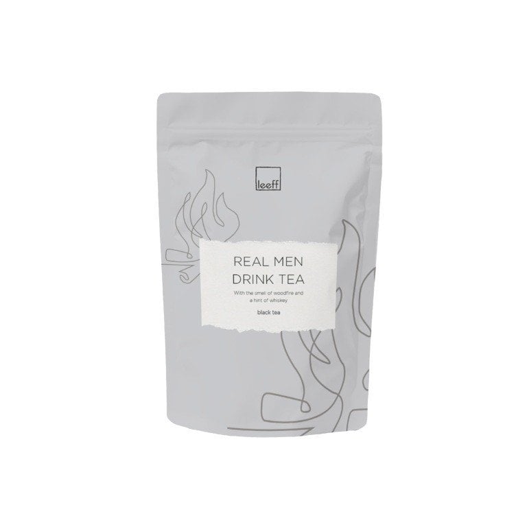 Leeff Tea giftbag - Real men drink tea