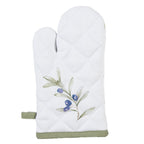 Kind Ovenwant 12x21 cm Wit Katoen Olijven