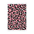 Kaart Cheetah Pattern neon, per 10 stuks