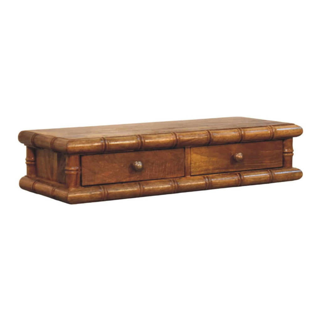 Bamboe wandconsole