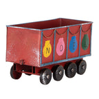 Kerstdecoratie Beeld 63x15x38 cm Rood Metaal