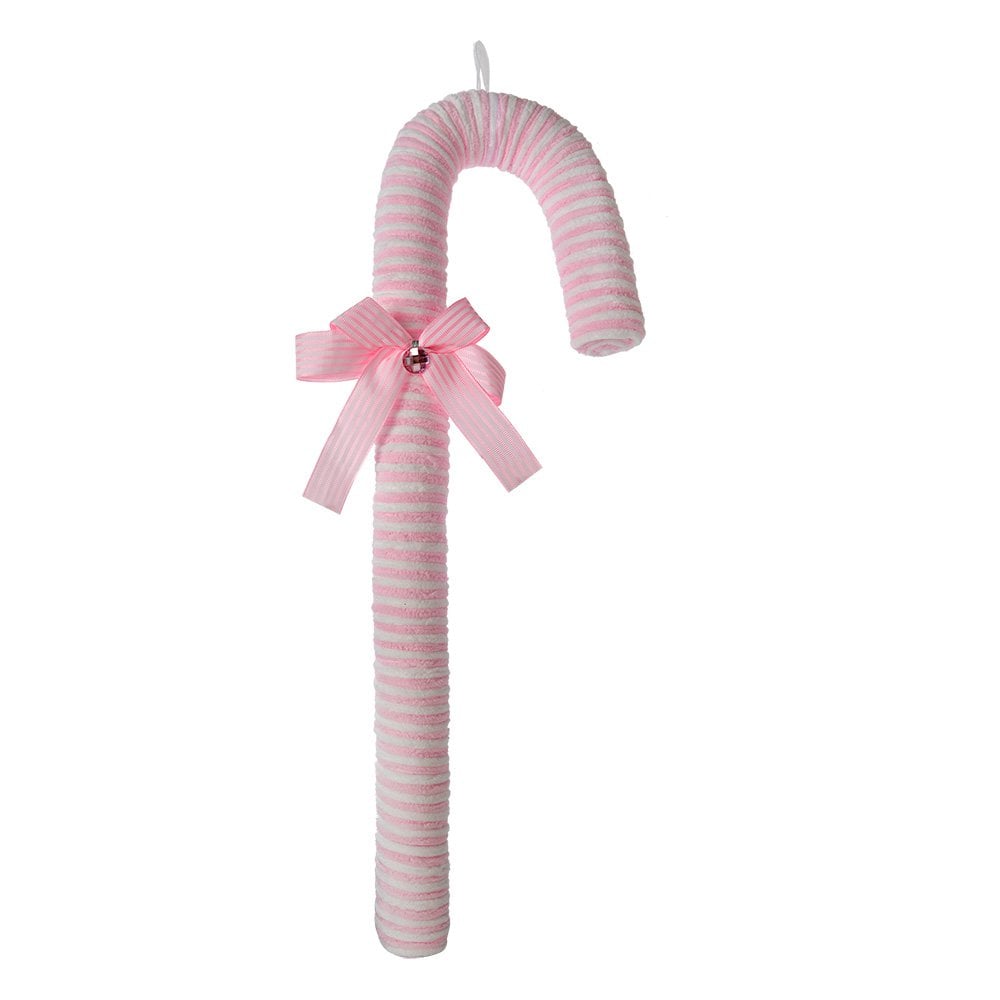 Kersthanger Zuurstok 56 cm Roze Kunststof