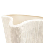 Vaas 28,5xH32,5cm beige Vico
