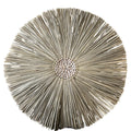 Grascirkel met kauri schelpen