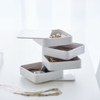 Yamazaki Tower Sieradenorganizer vierkant 4-laags