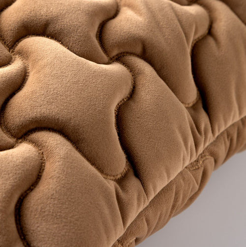 Amelie | Kussen | 45x45 cm tabak Brown | Bruin | Hoii | Met luxe binnenkussen