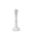 Lampenvoet Ø 10x26 cm Wit Hout Lampvoet