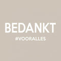 Cadeau kaartjes - Bedankt - 20 stuks