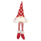 Kerstdecoratie met LED-verlichting Kabouter 16x12x32/60 cm Rood Synthetisch