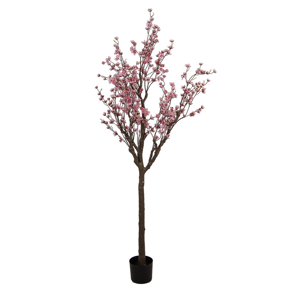 Kunst Kersenbloesem 185 cm Roze Kunststof