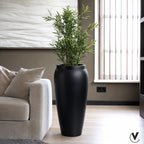 Plantenpot - SALE! Hobro S black - korting reeds in prijs verwerkt. OP = OP