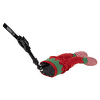 Kerstdecoratie Beeld Elf 15x10x39 cm / 3xAA Rood Kunststof
