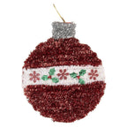 Kerstdecoratie 22x2x26 cm Rood Kunststof