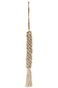 J-Line hanger Schelpen Touw - katoen - naturel