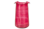 J-Line Vaas - glas - fuchsia - large