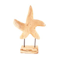 Zeester teak 28x10x40cm naturel