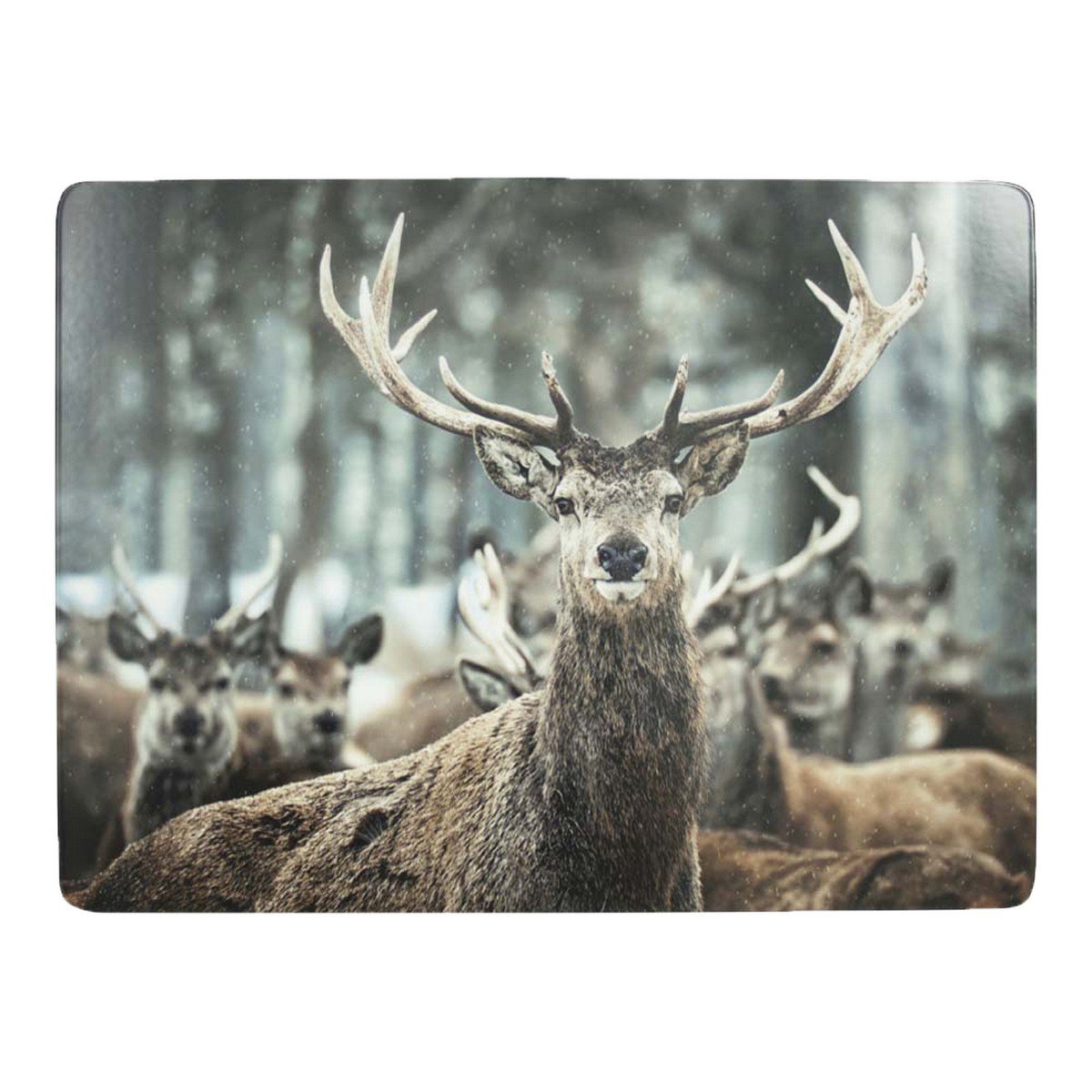 Placemat winter hert 30x40cm (4)