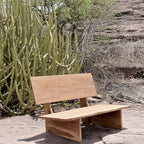 Thar teakhouten lounge bank outdoor