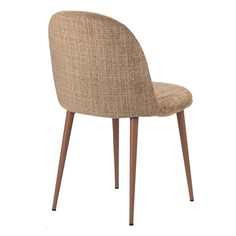Eierstoel Karamel (set van 2)