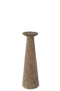 J-Line kaarshouder - aluminium - bruin - S