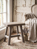 Plantentafel 38x18x38 cm Bruin Hout Kruk