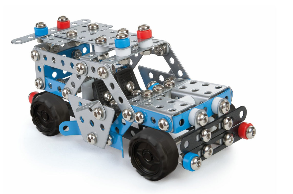 Constructieset DIY Politieauto- metaal