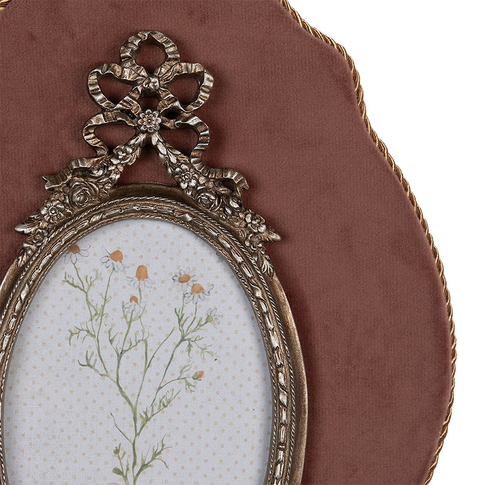Fotolijst 10x15 cm Roze Goudkleurig Kunststof Wanddecoratie