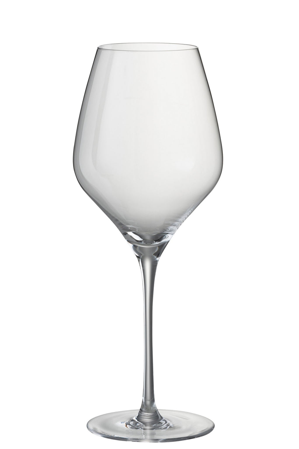 J-Line glas rode wijn Leti - glas - transparant - 6 stuks