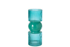 J-Line vaas - glas - turquoise - small