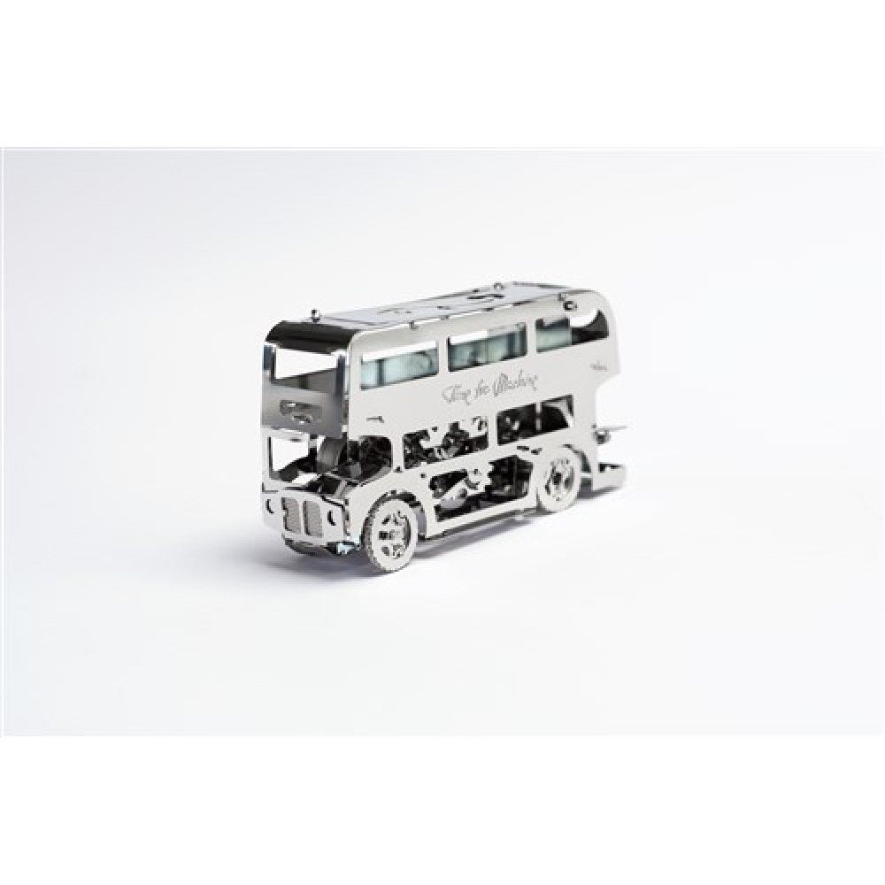 3D Metalen Bouwpakket, Cute Double Decker, Time for Machine, T4M38028, 9x3x5,2cm